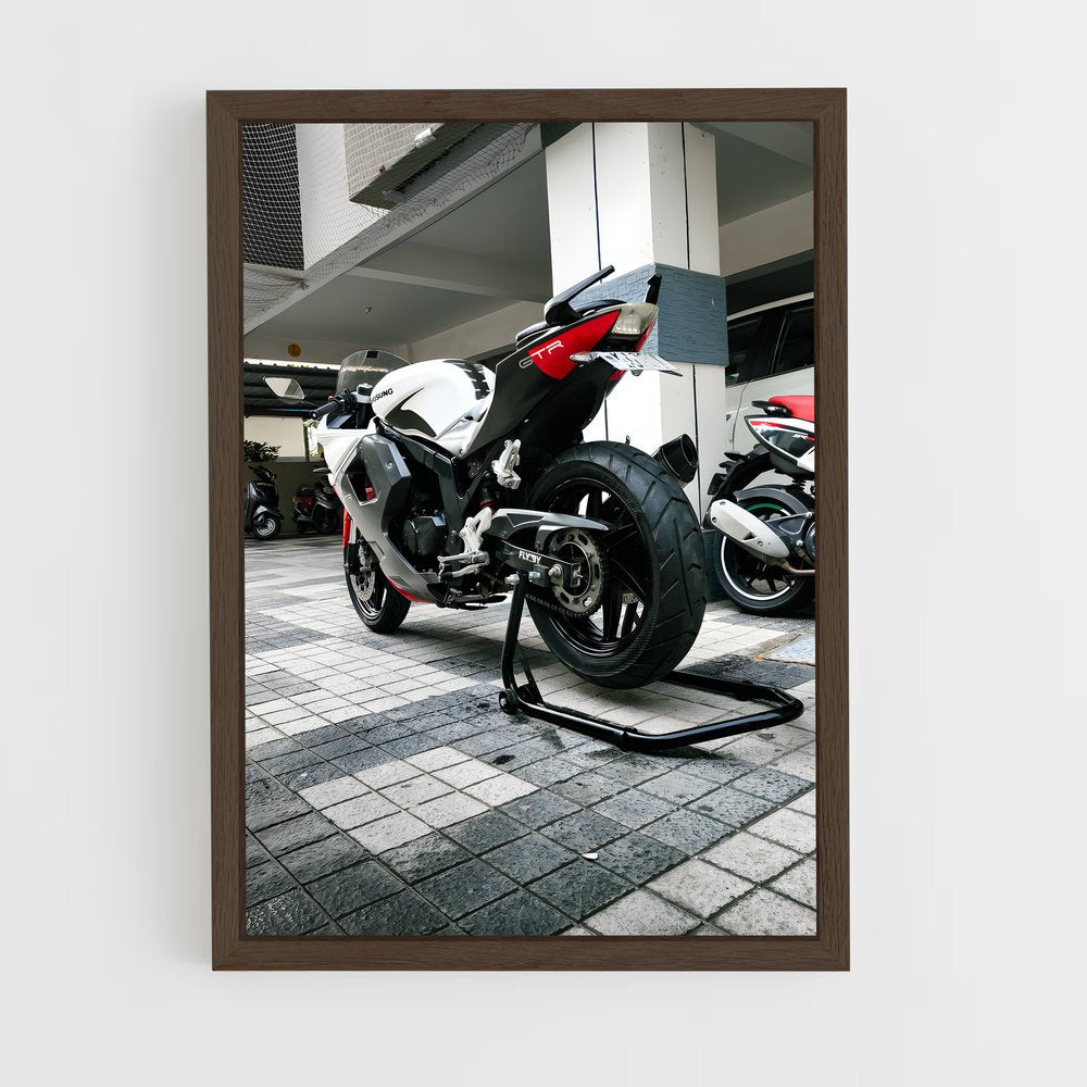 ap-gt250r-3 cadre Bois foncé