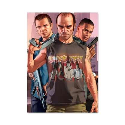 Poster La Bande de Los Santos