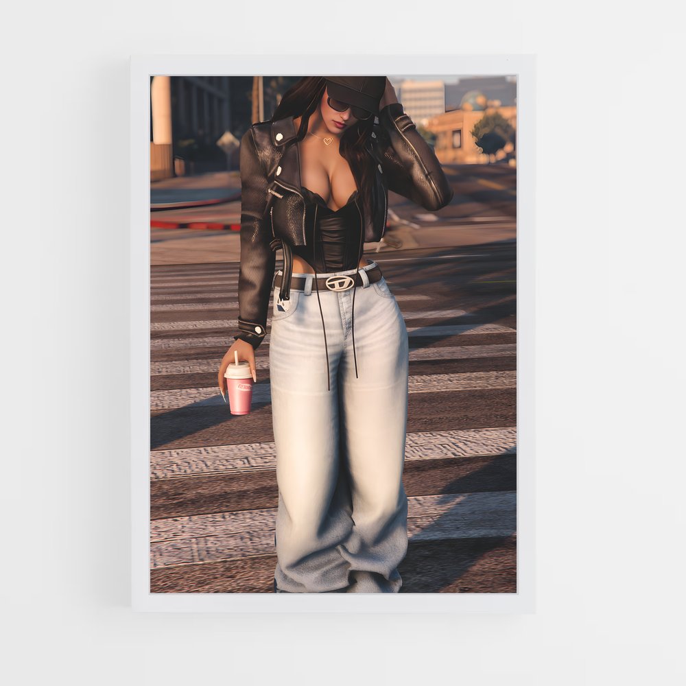 ap-gta v-1 cadre Blanc