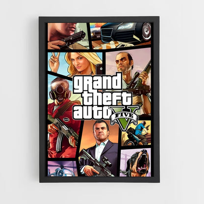 ap-gta v-10 cadre Noir