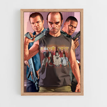 ap-gta v-2 cadre Bois clair