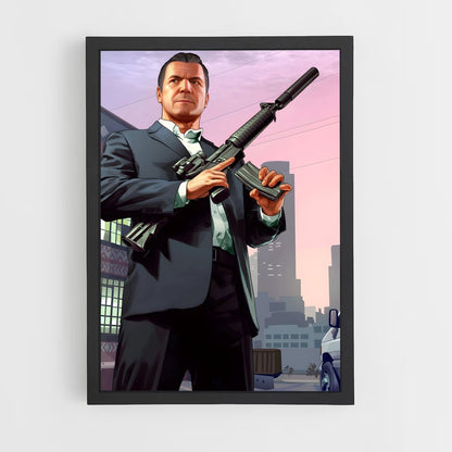 ap-gta v-4 cadre Noir