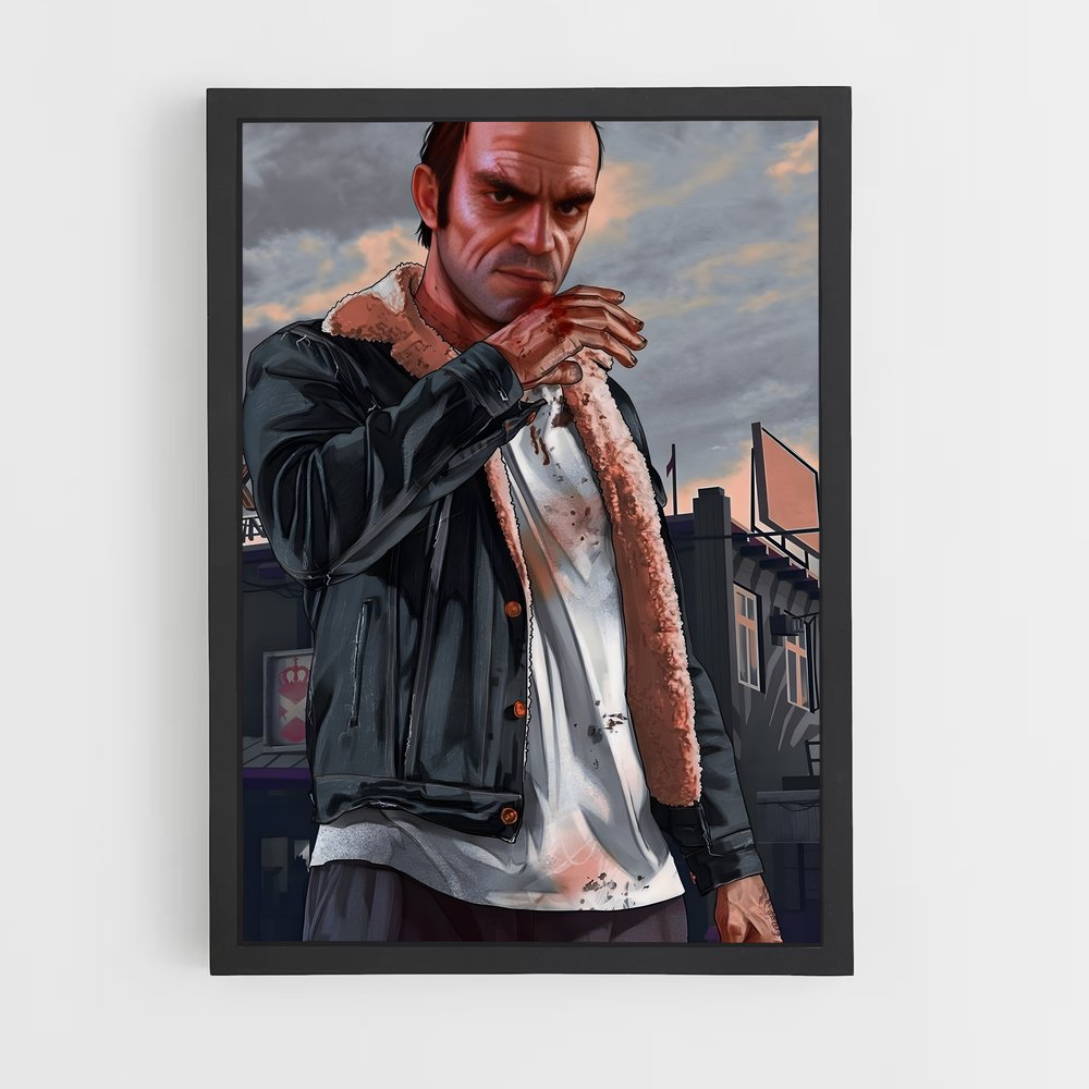 ap-gta v-5 cadre Noir