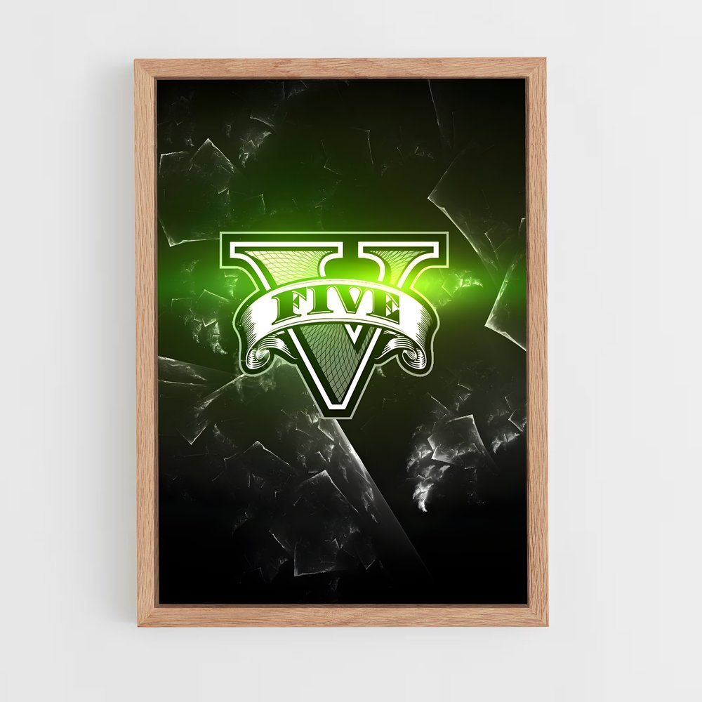 ap-gta v-8 cadre Bois clair
