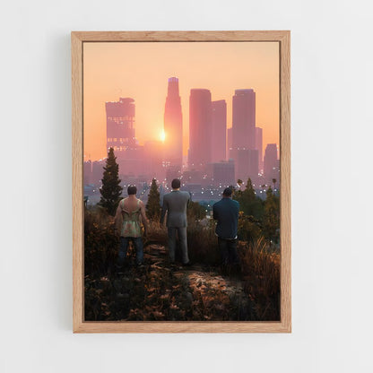 ap-gta v-9 cadre Bois clair