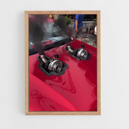 ap-gto twin turbo-1 cadre Bois clair