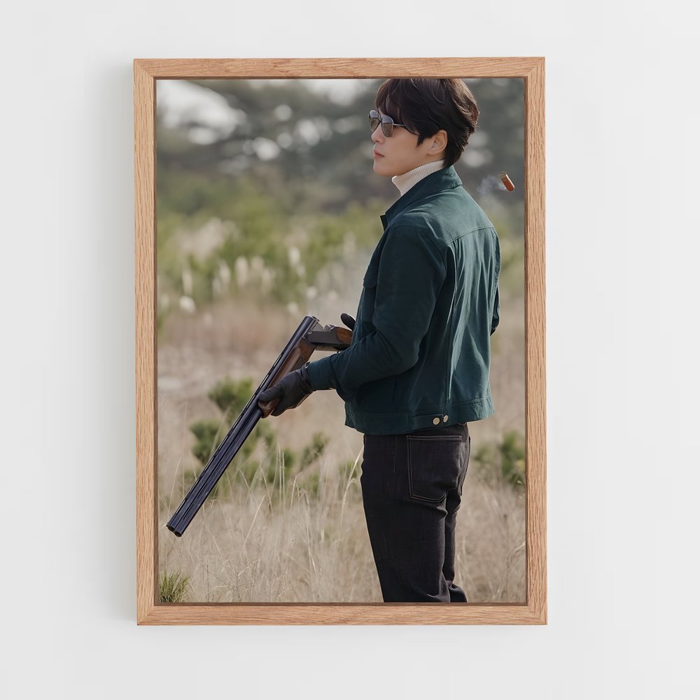 ap-gu seung jun-3 cadre Bois clair