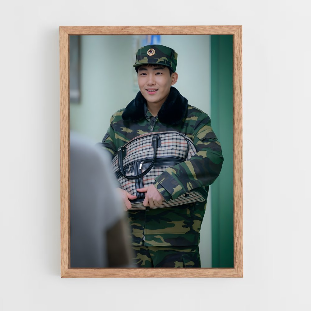 ap-gu seung jun-7 cadre Bois clair