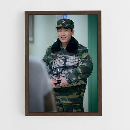ap-gu seung jun-7 cadre Bois foncé