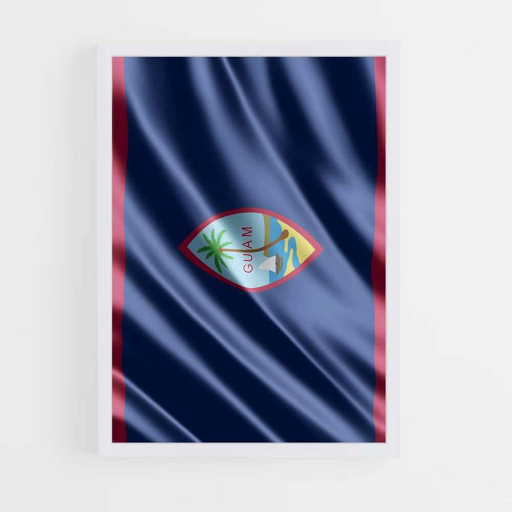 ap-guam flag-1 cadre Blanc