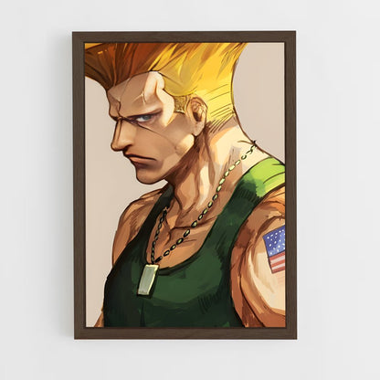 ap-guile-1 cadre Bois foncé