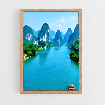 ap-guilin karst-2 cadre Bois clair