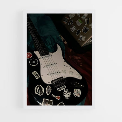 ap-guitar-1 cadre Blanc