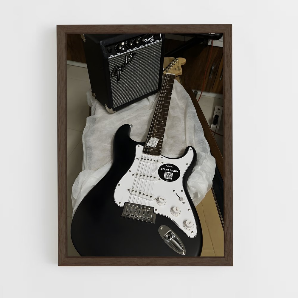 ap-guitar-2 cadre Bois foncé