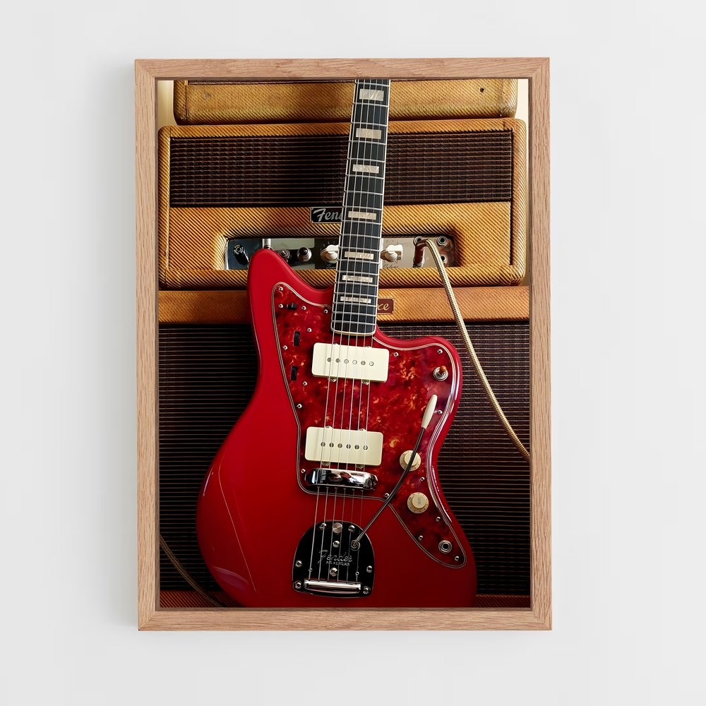 ap-guitar-3 cadre Bois clair