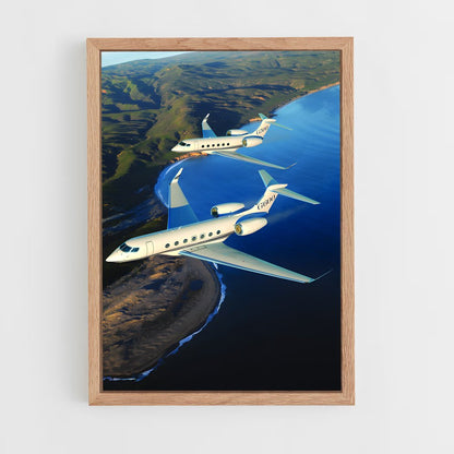 ap-gulfstream g550-4 cadre Bois clair