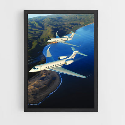 ap-gulfstream g550-4 cadre Noir