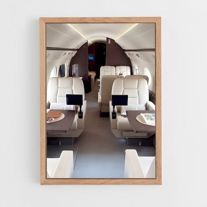 ap-gulfstream g550-7 cadre Bois clair