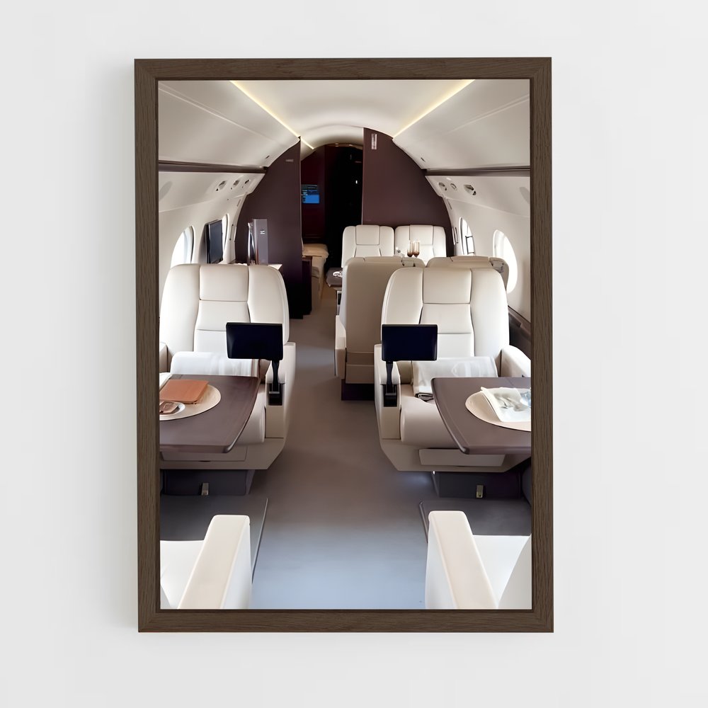 ap-gulfstream g550-7 cadre Bois foncé