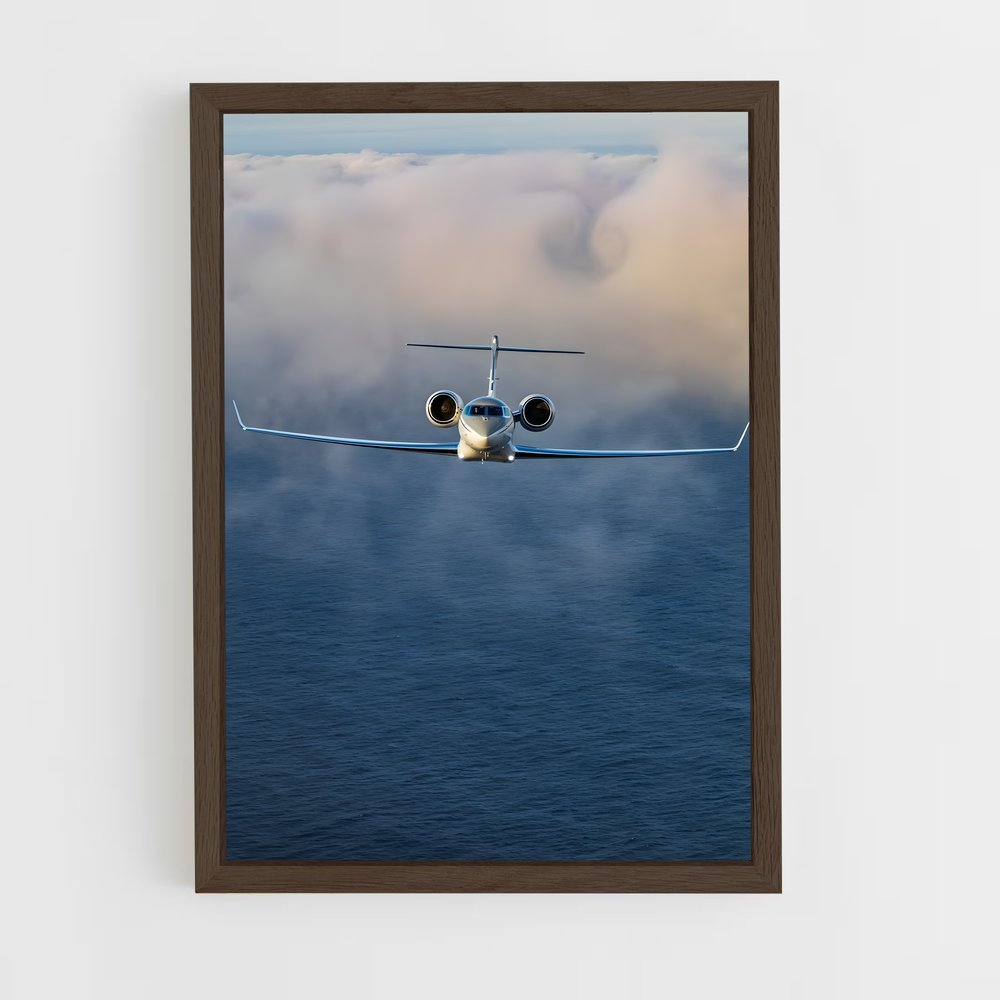 ap-gulfstream g650-2 cadre Bois foncé