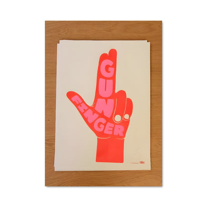 Poster Gun finger 19151