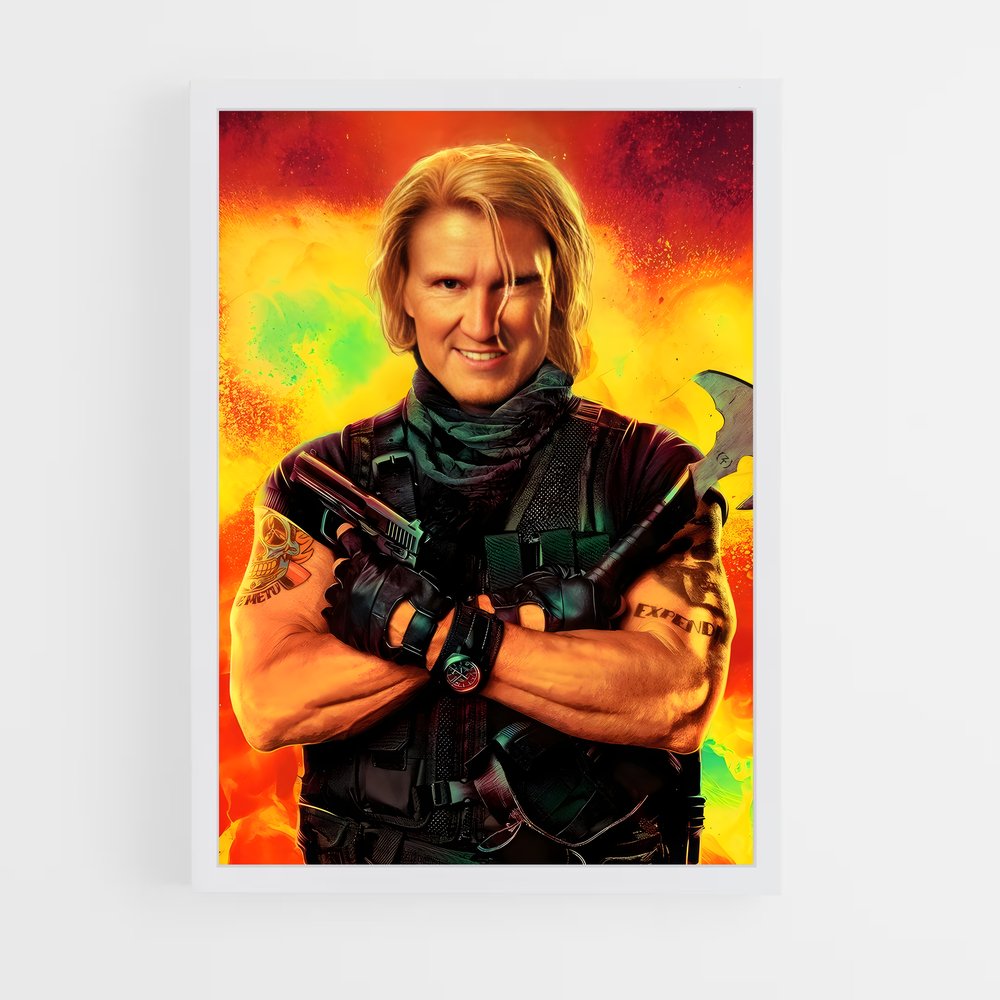 ap-gunner jensen-1 cadre Blanc