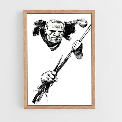 ap-gurney halleck-1 cadre Bois clair