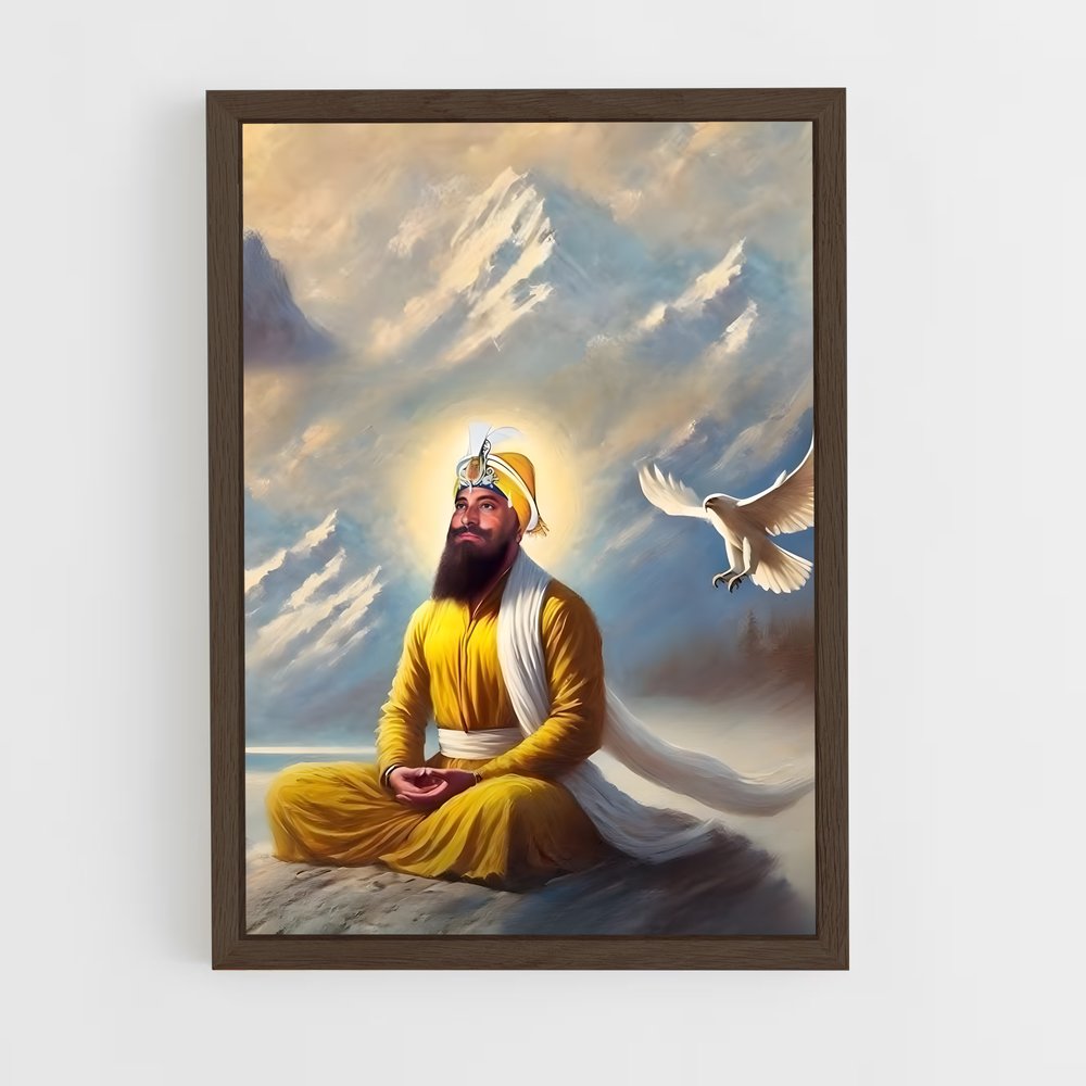 ap-guru gobind singh-3 cadre Bois foncé