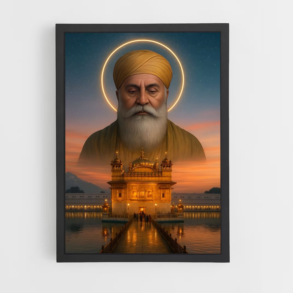ap-guru nanak-1 cadre Noir