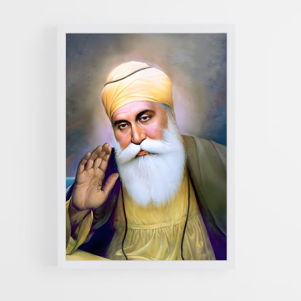 ap-guru nanak-2 cadre Blanc