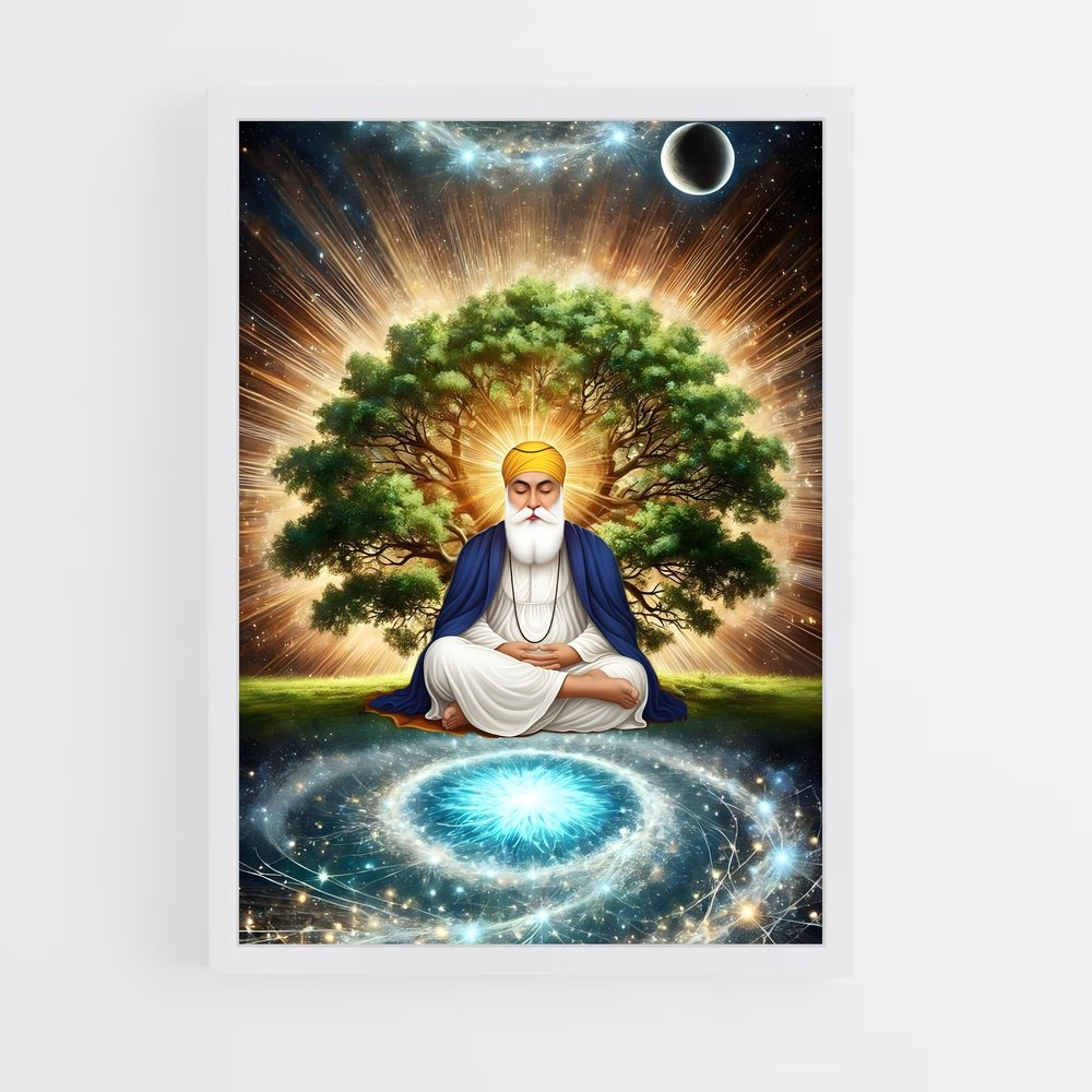 ap-guru nanak-4 cadre Blanc