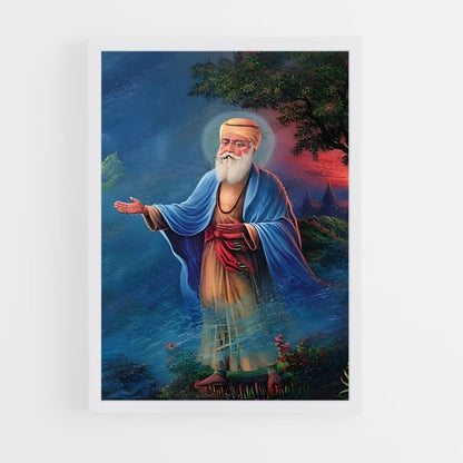 ap-guru nanak-5 cadre Blanc