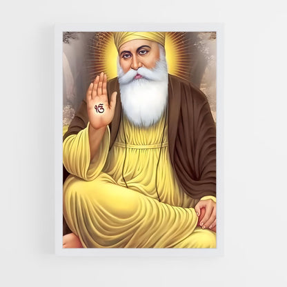 ap-guru nanak-6 cadre Blanc
