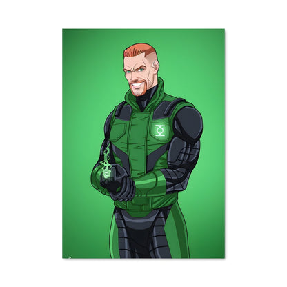 Poster Guy Gardner le Barbu