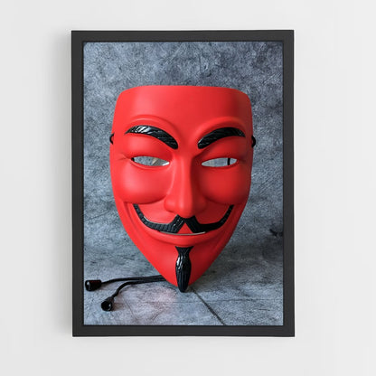 ap-guy fawkes mask-3 cadre Noir