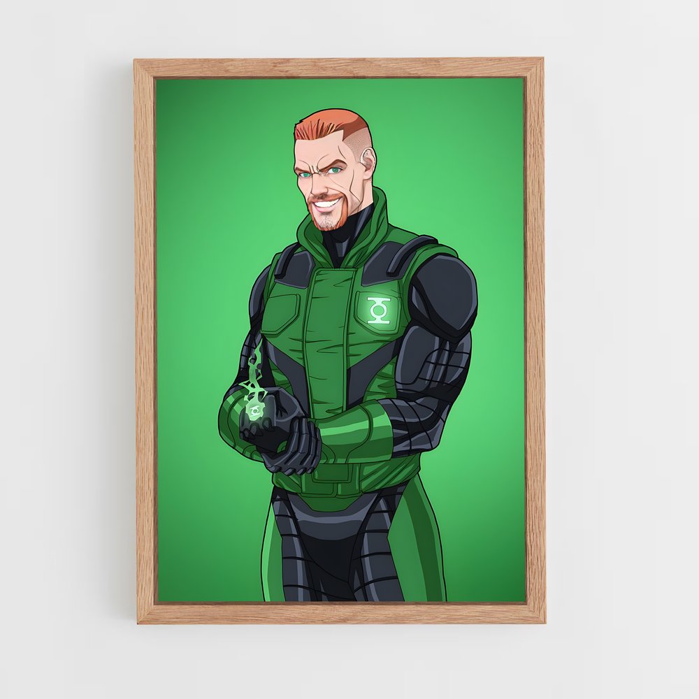 ap-guy gardner-2 cadre Bois clair