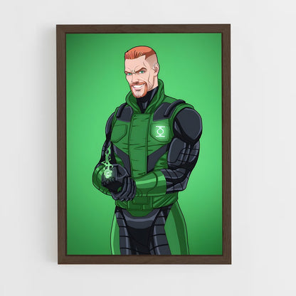 ap-guy gardner-2 cadre Bois foncé