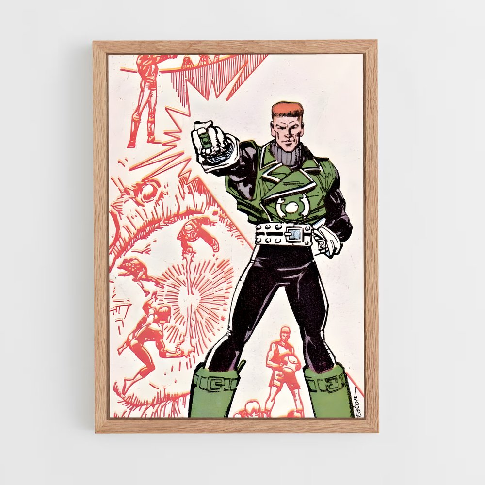 ap-guy gardner-3 cadre Bois clair