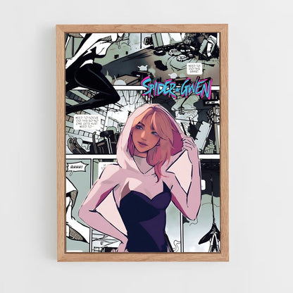 ap-gwen stacy-1 cadre Bois clair