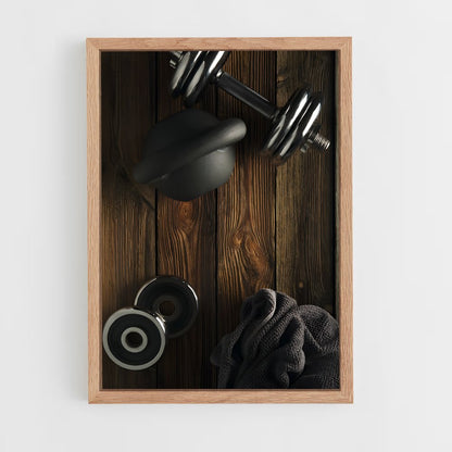 ap-gym trainer-12 cadre Bois clair