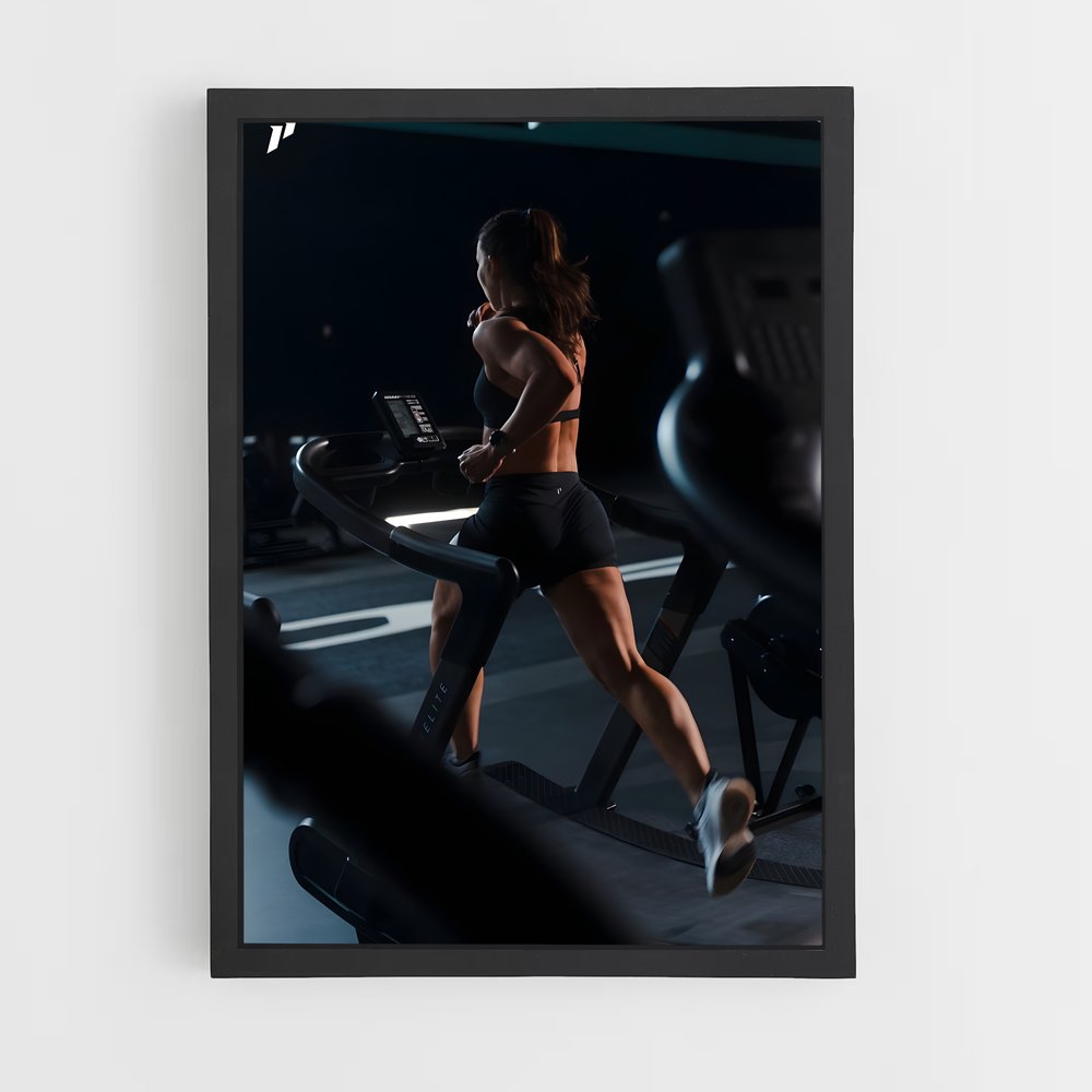 ap-gym trainer-6 cadre Noir