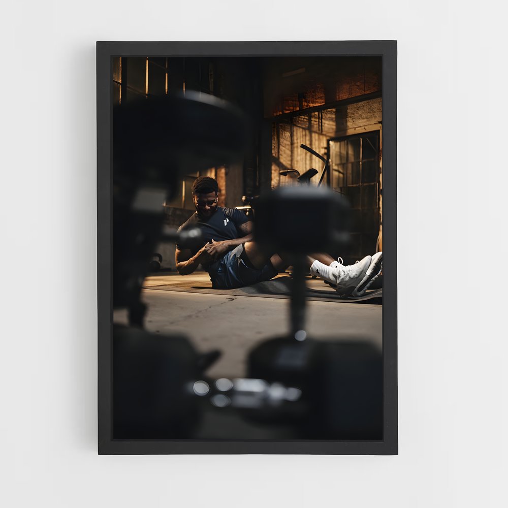 ap-gym trainer-8 cadre Noir