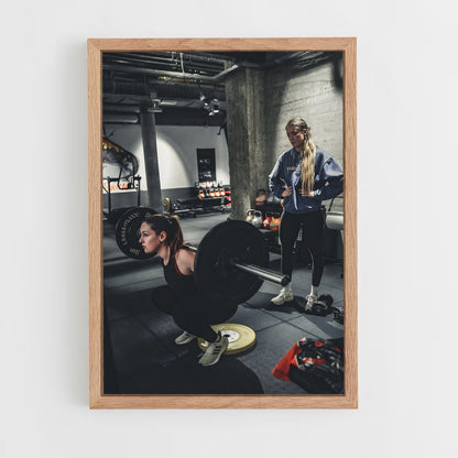 ap-gym trainer-9 cadre Bois clair