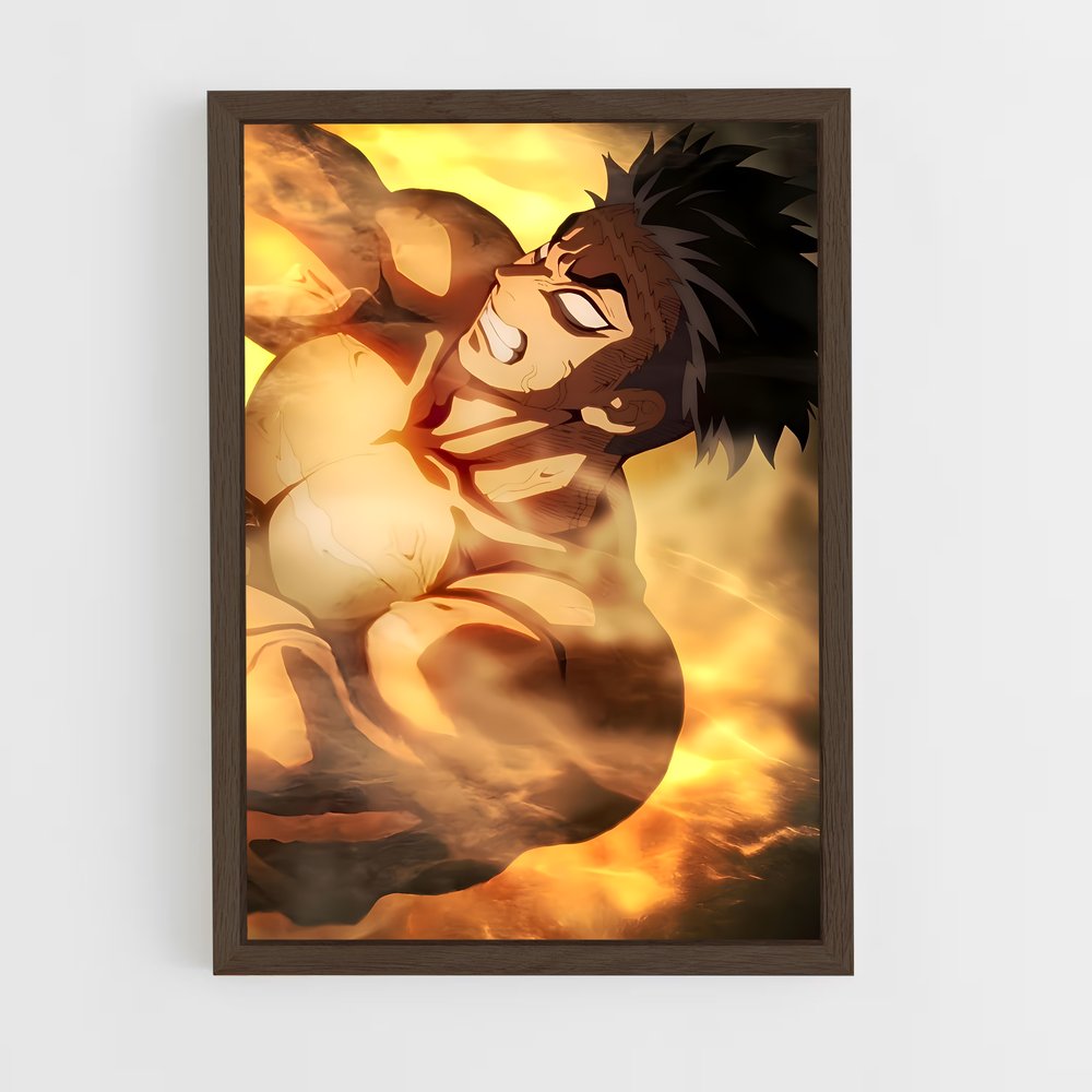 ap-gyomei himejima-6 cadre Bois foncé