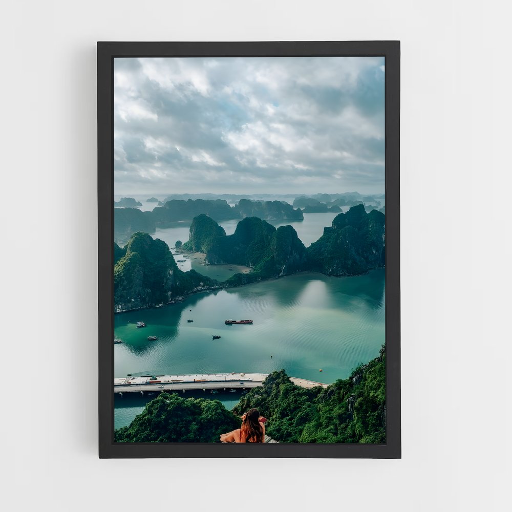 ap-ha long bay-13 cadre Noir