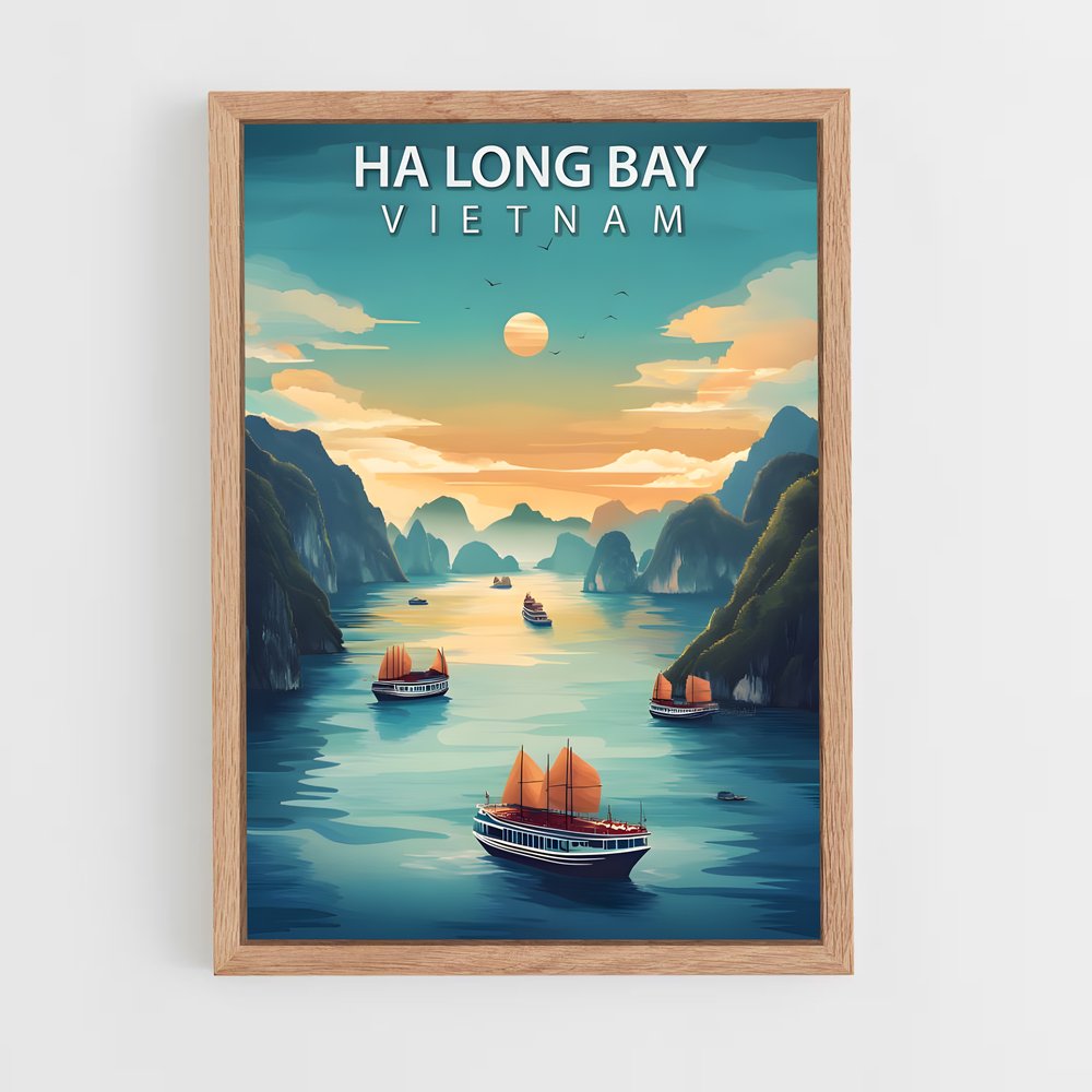 ap-ha long bay-6 cadre Bois clair