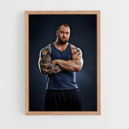 ap-hafthor bjornsson-1 cadre Bois clair