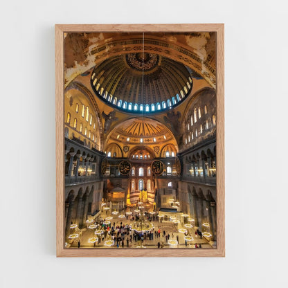 ap-hagia sophia-1 cadre Bois clair