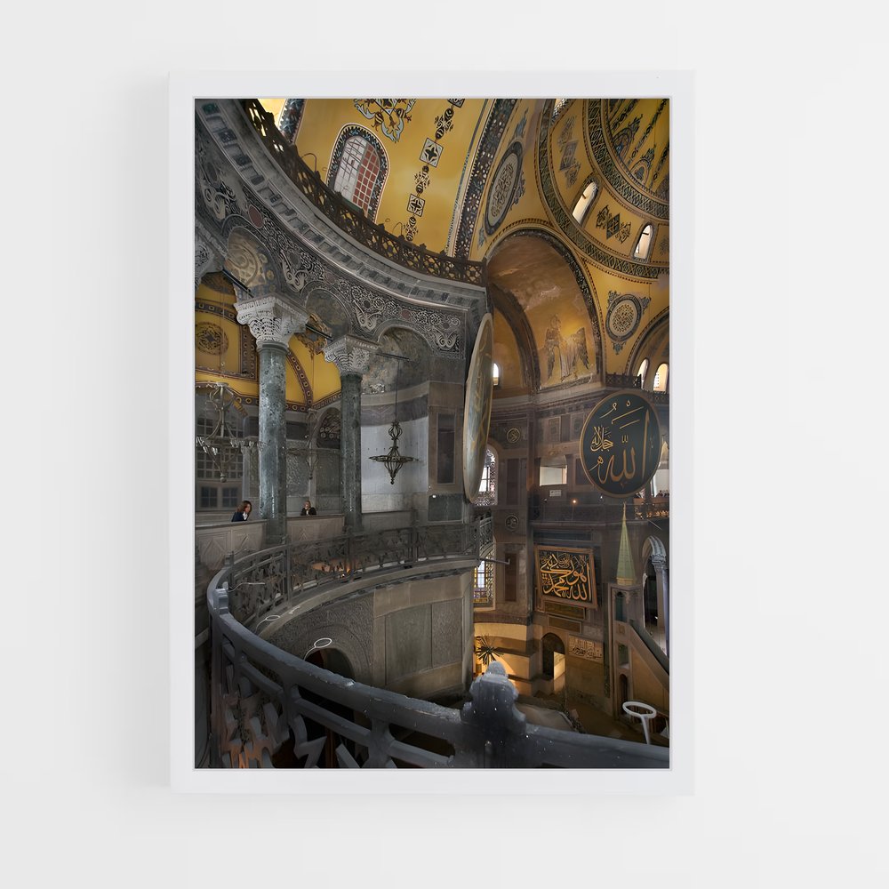 ap-hagia sophia-9 cadre Blanc