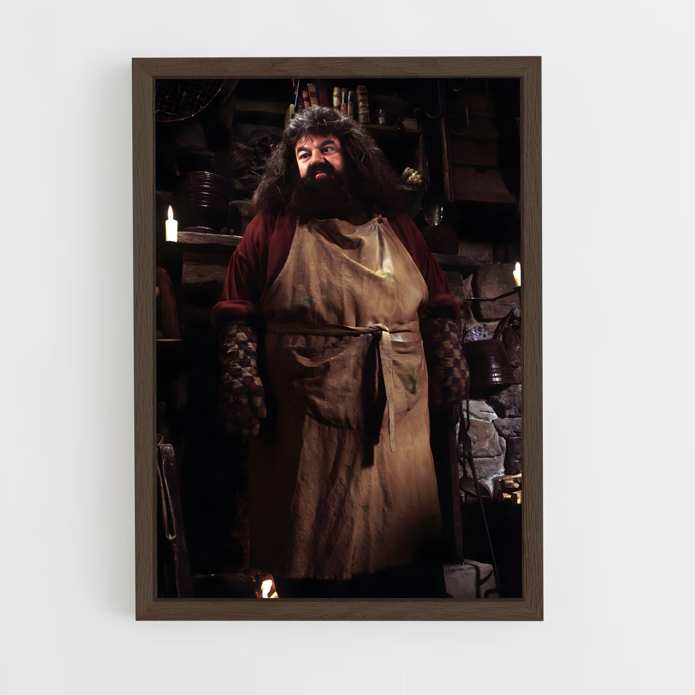 ap-hagrid-3 cadre Bois foncé